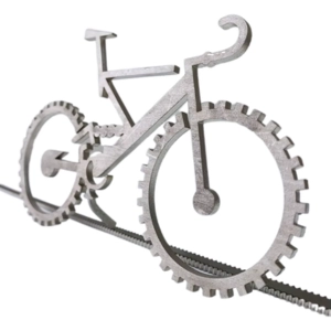 Metal cut with Fiber Laser Cutter 1 – Rotku